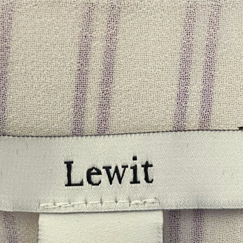 LEWIT SILK BLOUSE. SZ S, NEW - Picture 6 of 6